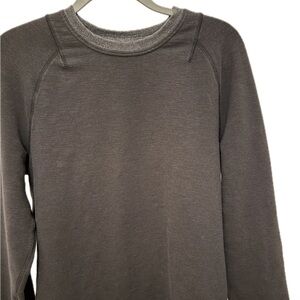 Women’s Lululemon Black/Gray Crewneck